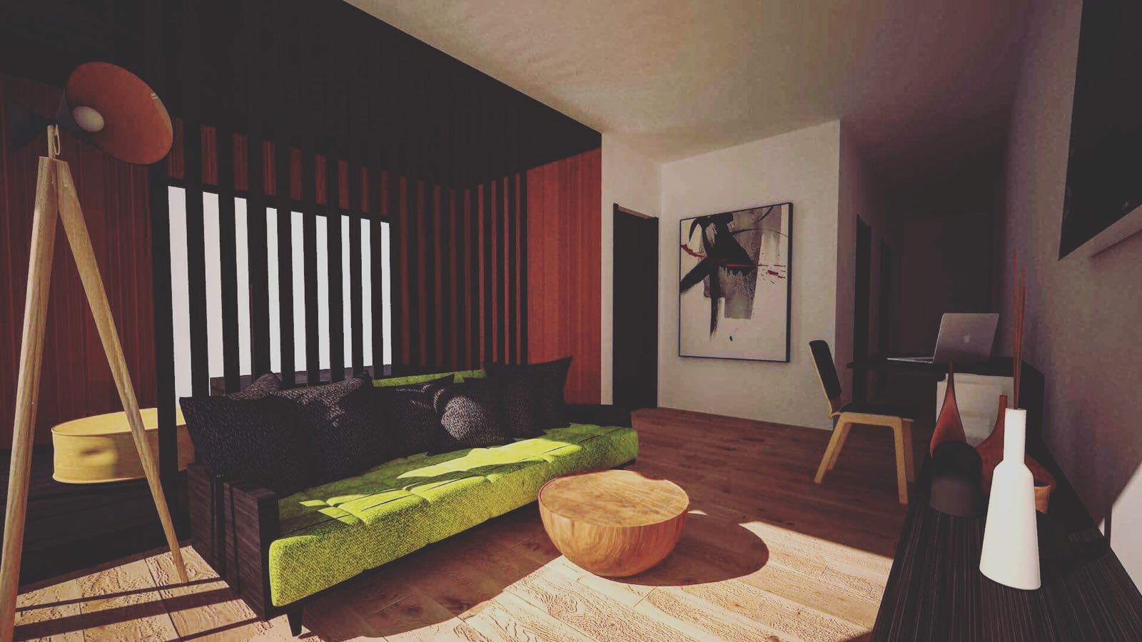 Apartament Stil Japonez