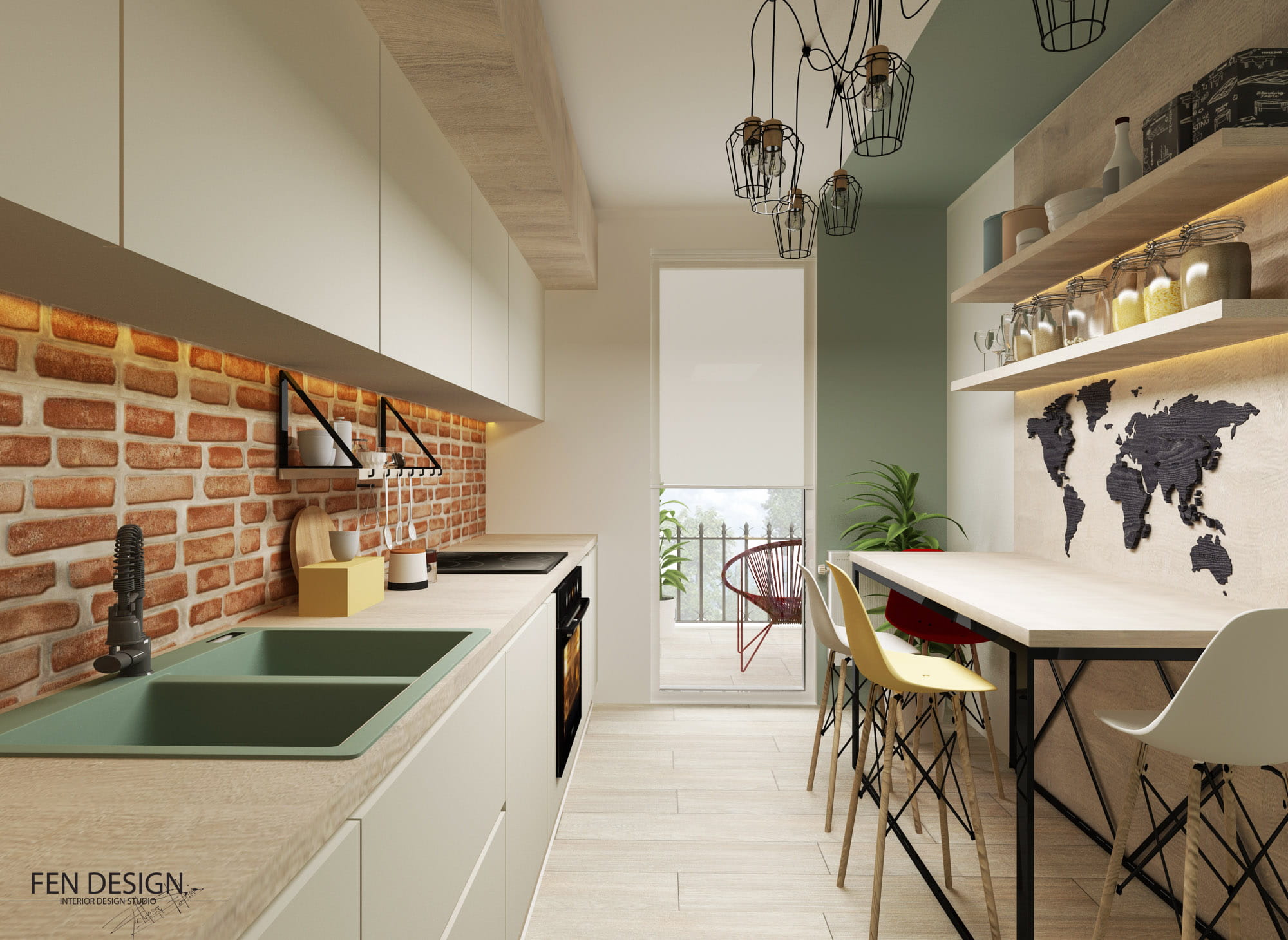 Apartament colorat Aparatorii Patriei